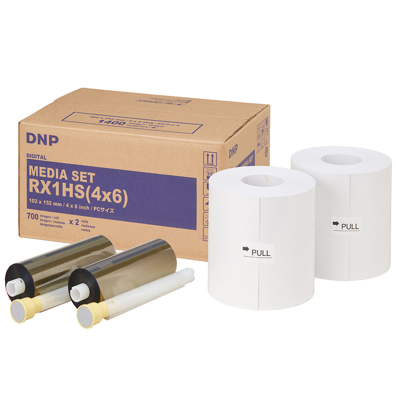 Load image into Gallery viewer, DNP Standaard Papier DSRX1HS-4X6 2 Rol � 700 St. 10x15 voor DS-RX1HS
