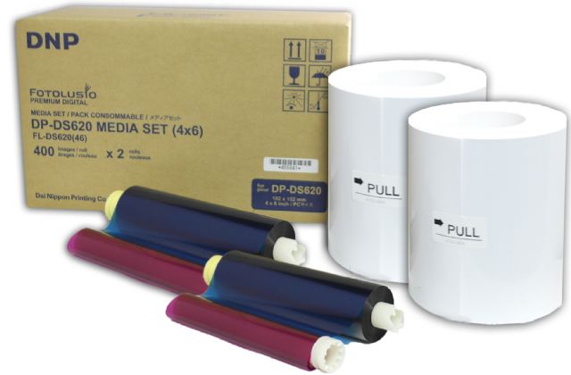Load image into Gallery viewer, DNP Papier DM46620 2 Rol � 400 St. 10x15 voor DS620
