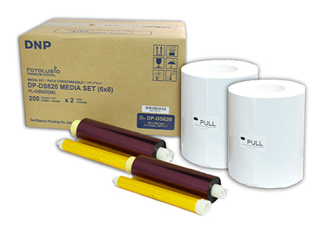 Load image into Gallery viewer, DNP Papier DM68620 2 Rol � 200 St. 15x20 voor DS620
