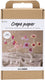 Creativ company hobbyset crepepapier bloem pastelkleuren
