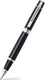 Sheaffer rollerball - 300 - glanzend zwart en chroom - penpunt m - schrijfkleur zwart - sf-e1931251