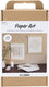Creativ company cc hobbyset papierkunst papieren hangers
