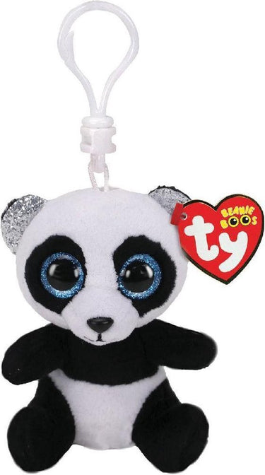 Ty beanie boos clip pandaknuffel bamboo 7 cm