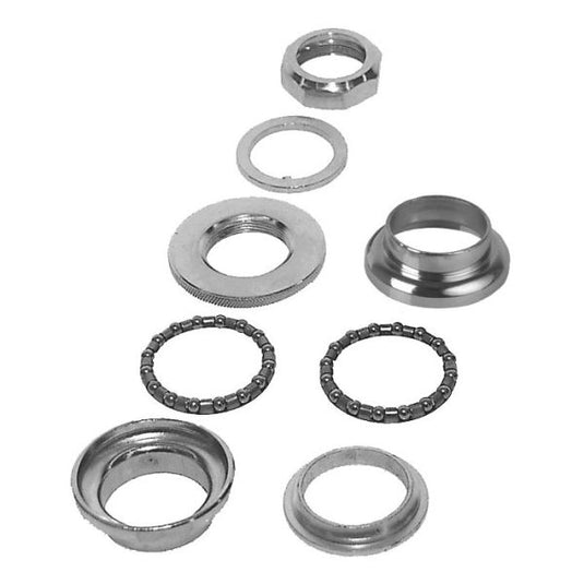 Balhoofd 1 eco ahead voor 25,4mm stuur (b1=30mm b2=30mm) staal - zilver