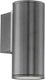 Eglo riga wandlamp buiten - gu10 - 16,5 cm - antraciet