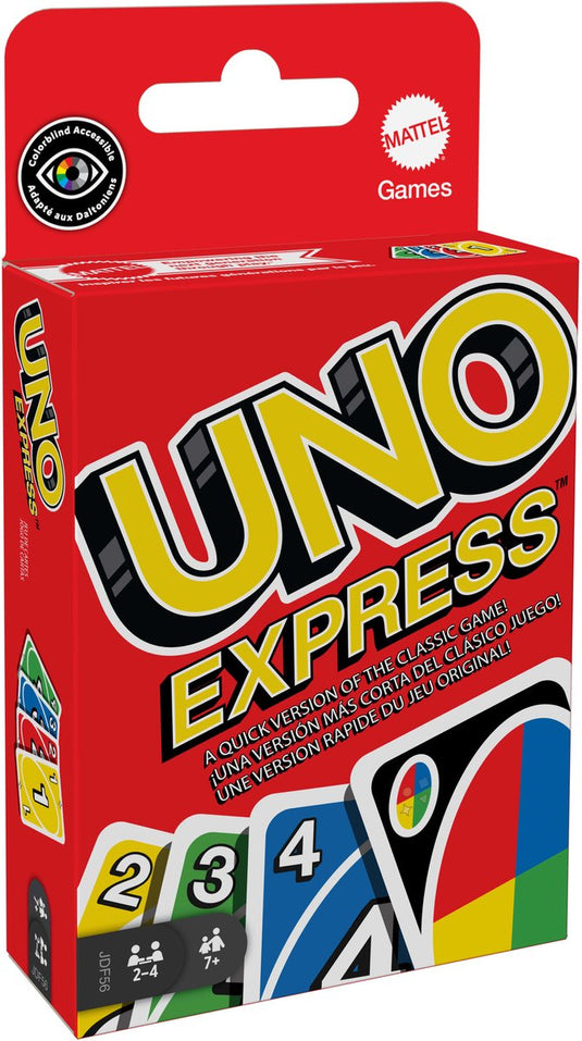 Mattel games uno express kaartspel