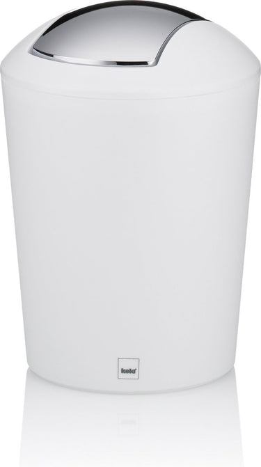 Kela marta afvalemmer swing - 1,7 l - wit -