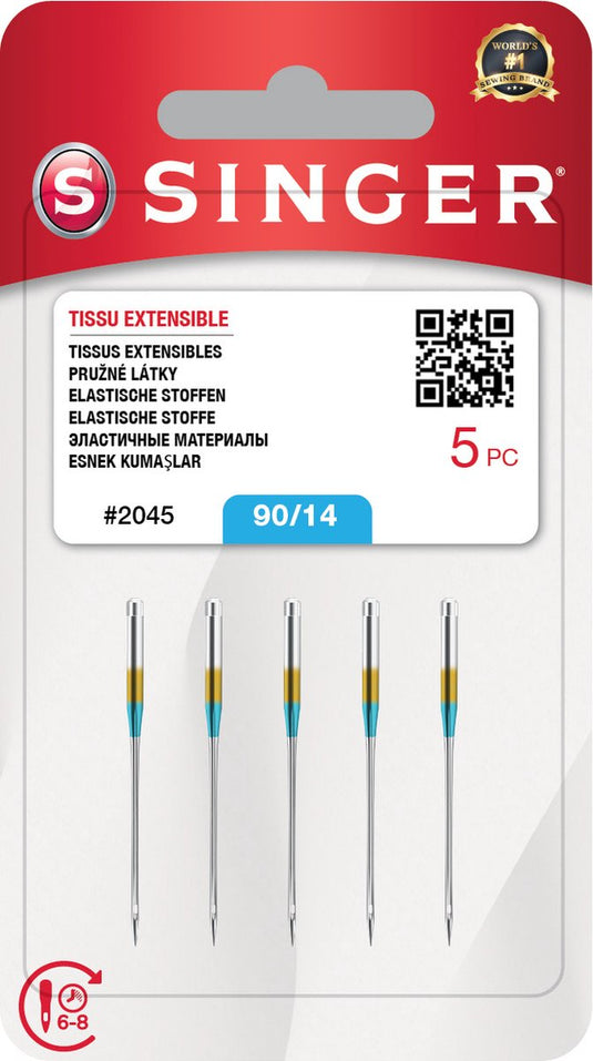 Singer stretch naalden 2045 90 (5 stuks)