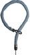 Abus fietsslot insteekketting - adaptor chain superior - - blauw - 100 cm - geschikt voor elektrische fietsen - stadsfietsen