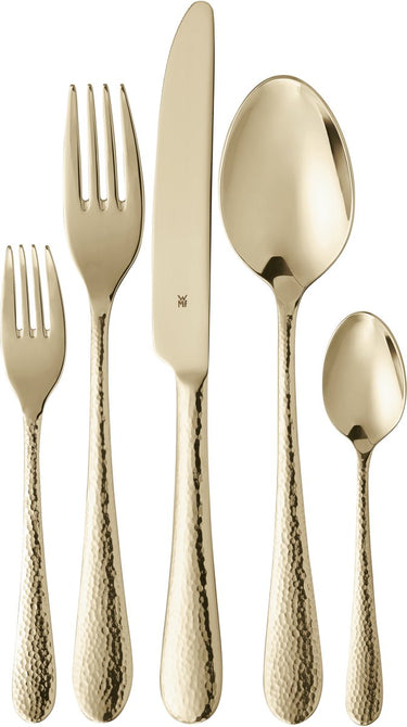 Wmf sitello bestekset - 30-delig - goudkleurig - voor 6 personen - luxe design