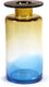 Serax - marie michielssen wind fire - vaas l - blauw amber - 18 ø - h 40cm - 6,50kg