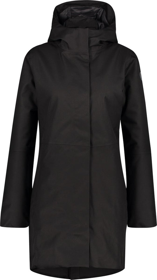 Agu clean winter regenjas urban outdoor dames - black greensphere - m