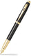 Sheaffer vulpen - 100 e9322 - m - glossy black gold tone