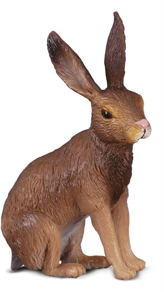 Collecta figurine - bruine haas - (s) - bosdieren - handgeschilderd - miniatuur