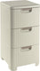 Curver style ladesysteem - 3x 14l - vintage wit