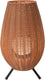 Lucide colin ip44 - oplaadbare tafellamp binnen buiten - accu batterij - led 3 stepdim - 1x3w 3000k - ip44 - naturel - japandi