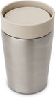 Brabantia make take thermosbeker - koffiebeker to go - 200 ml - soft beige