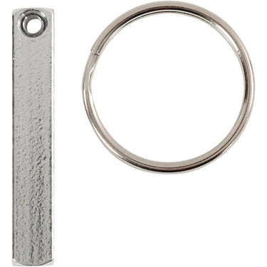 Http: www.cchobby.nl sleutelhanger-set-afm-40x5-mm-6-stuk-1-doos