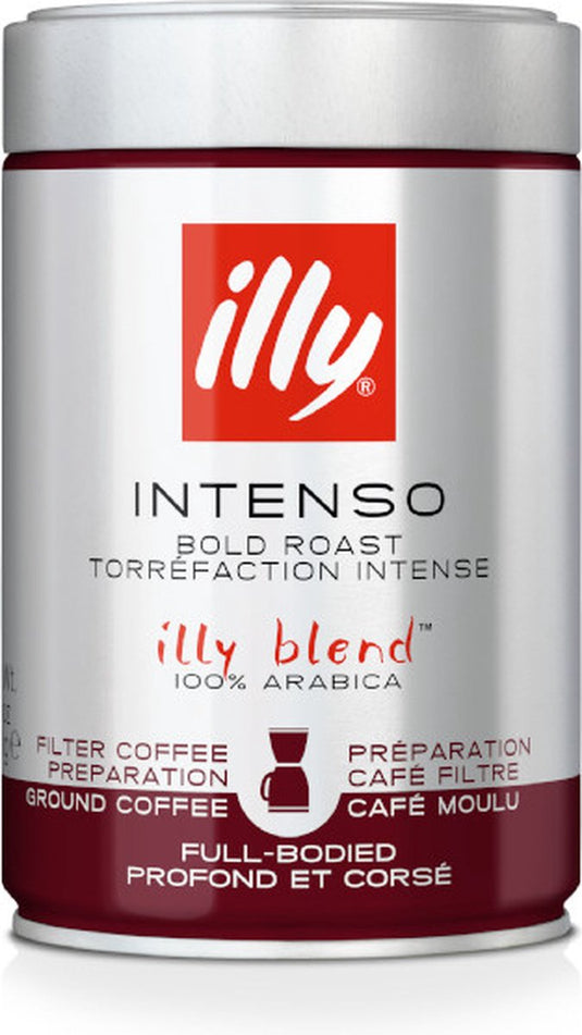 Illy - koffie gemalen filterkoffie intenso branding