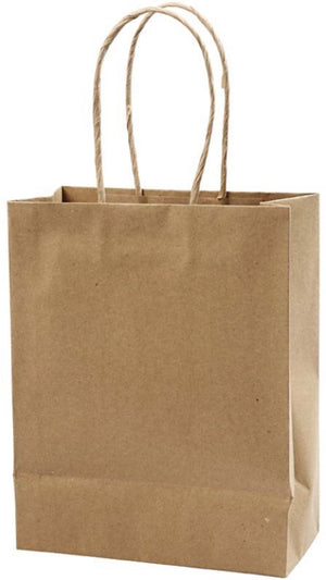 Creativ company cc papieren tassen 23x18x9 cm kraft 10 stuks