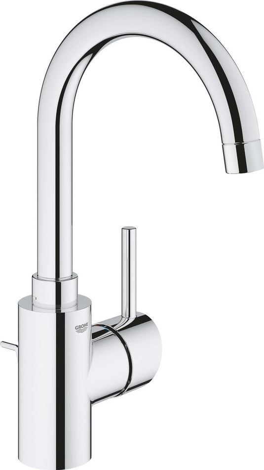 Grohe concetto wastafelkraan l-size - met waste - hoge draaibare uitloop - chroom