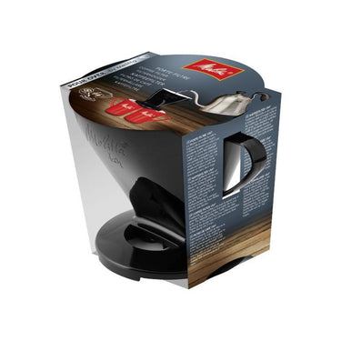 Melitta opzetfilter zwart 1x4 van kunststof