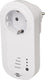 Brennenstuhl â®connect smart plug met 433 mhz zender wa 3600 lrf01 433 (slimme stekker 2.4 ghz compatibel met alexa, google assistant en zelflerende â® 433 mhz apparaten )
