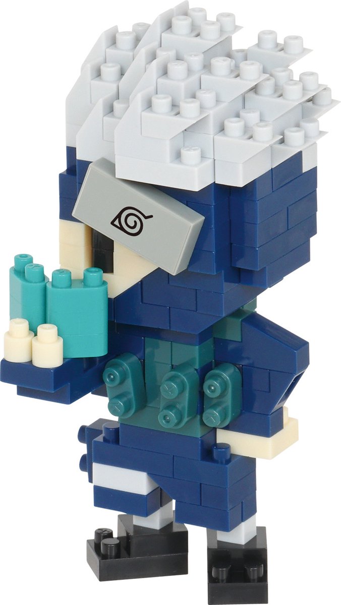 Afbeelding laden in galerijviewer, Bandai nanoblock bouwset naruto kakashi - 180st.
