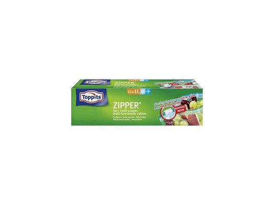 Toppits zipper zakken 1l