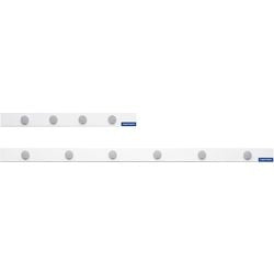 Metalen richel magnetoplan magnetowand 16271m wit