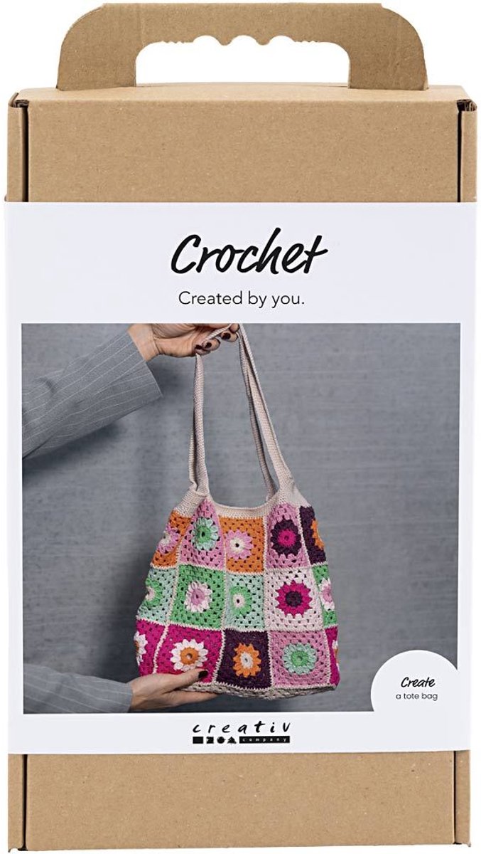 Afbeelding laden in galerijviewer, Creativ company hobbyset haken kleurrijk
