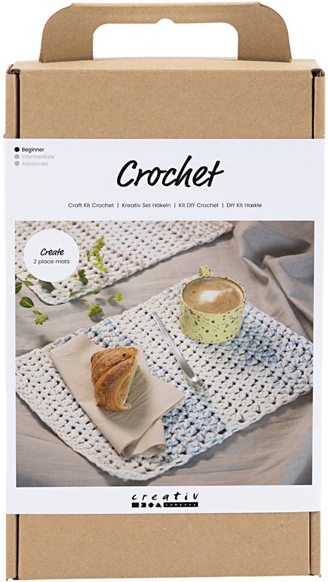 ギャラリービューアに画像をロードする, Creativ company http: www.cchobby.nl hobbyset-haken-placemat-1-doos
