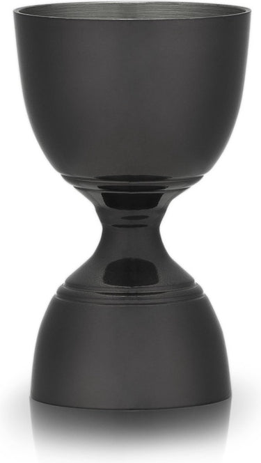 Viski canterbury jigger - roestvrijstaal - 30 60ml - gunmetal