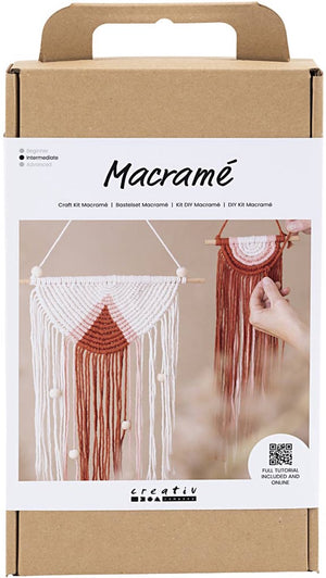 Creativ company startersset macramé - handwerkpakket - wanddecoratie
