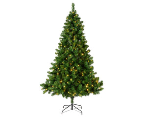 Everlands kunstkerstboom imperial pine 210cm hoog verlicht met 380 geintegreerde warmwitte led lampjes