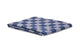 Wecoline theedoek geblokt blauw 70x70 cm (6 stuks)