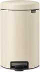 Brabantia newicon prullenbak - 12 liter - soft beige
