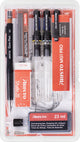 Aristo tekenpen - pro studio - set 8-delig - lijnbreedte 0.20 0.35 0.70 mm - fles 23ml inkt - tekenpotlood - potloodstiftjes - gum - penadapter - ar-64151
