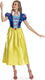 Disguise disney prinses - snow white, snow white jurk basic plus volwassenen, maat m (8-10), volwassenen