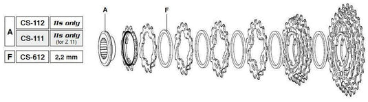 Campagnolo tandkrans 16a