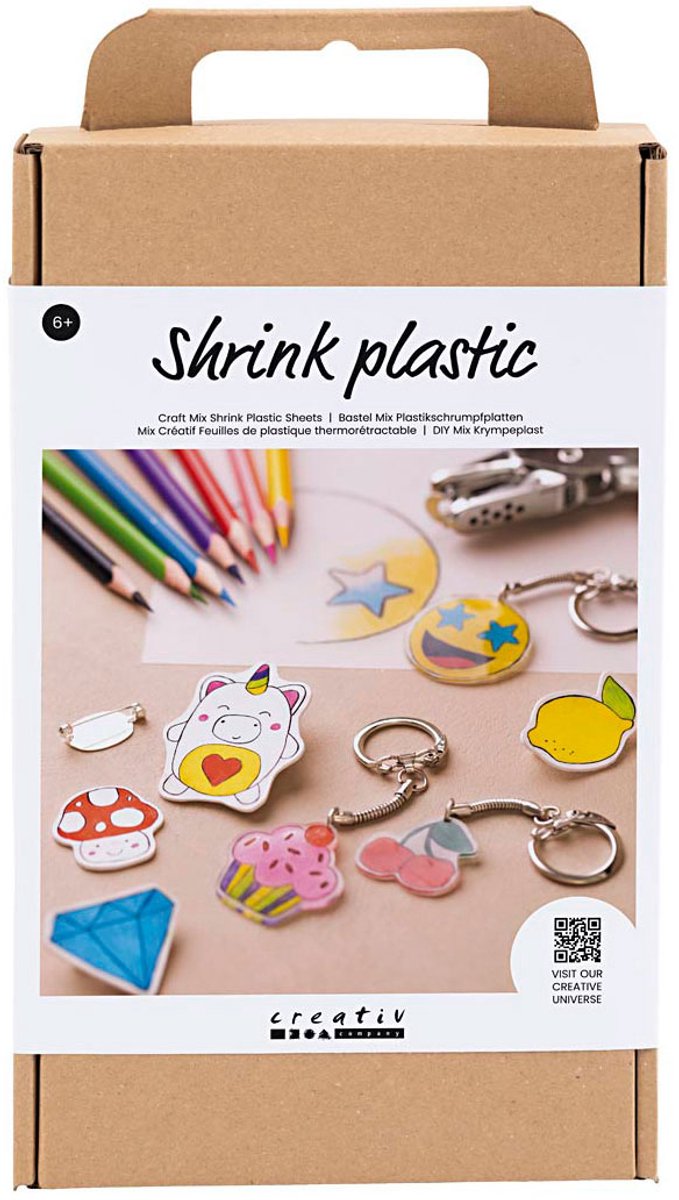 ギャラリービューアに画像をロードする, Creativ company creatieve box krimpfolie vellen knutselset

