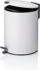 Kela pedaal afvalemmer, 5 l, wit - | mats