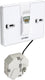 Honeywell home honeywell evohome wandhouder atf600 + voedingsmodule
