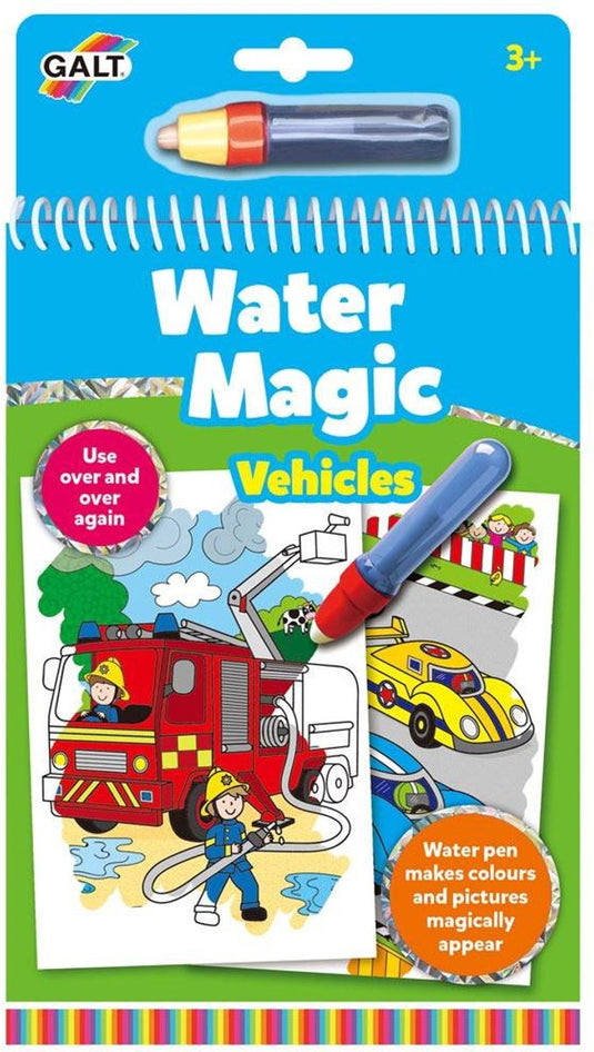 Jumbo - water magic - voertuigen - kleurboek 3 jaar - water kleurboek