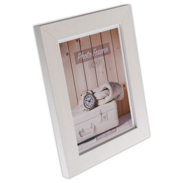 Zep houten fotolijst v21573 nelson 3 wit 13x18cm