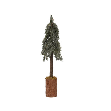 Decoris kunstkerstboom mini op stam ã˜13xh45cm