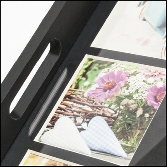 Zep foto dienblad black w002 voor 9 foto's