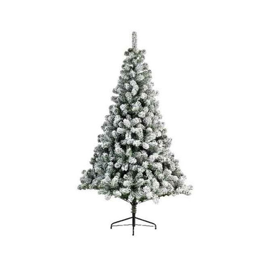 Everlands kunstkerstboom imperial pine besneeuwd 120cm hoog diameter 81 cm