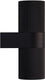 Nordlux kyklop ripple-wandlamp-2xgu10-zwart