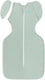 Love to dream ™ babyslaapzak swaddle up™ - inbakeren afbouwen - baby 6-9 maanden - 8.5-11 kg - zomer - olive